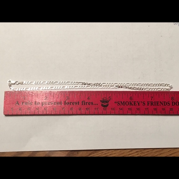 16” sterling silver chain - Picture 3 of 3